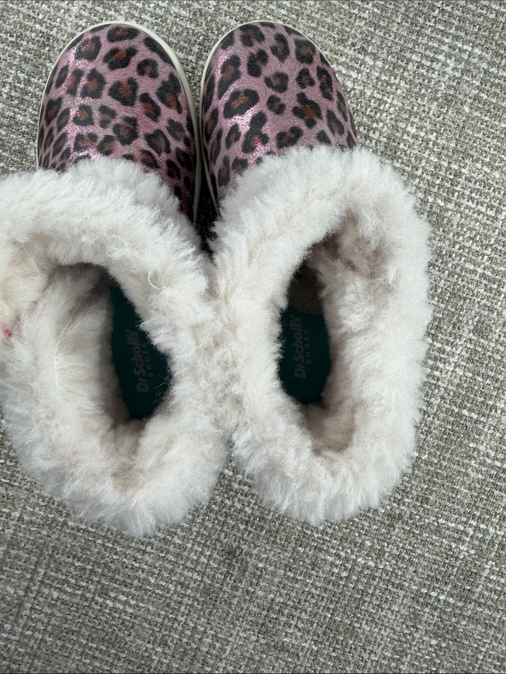 Dr. Scholls pink leopard